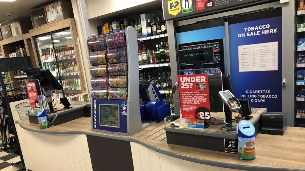 Example of digital technologies in retail environment.