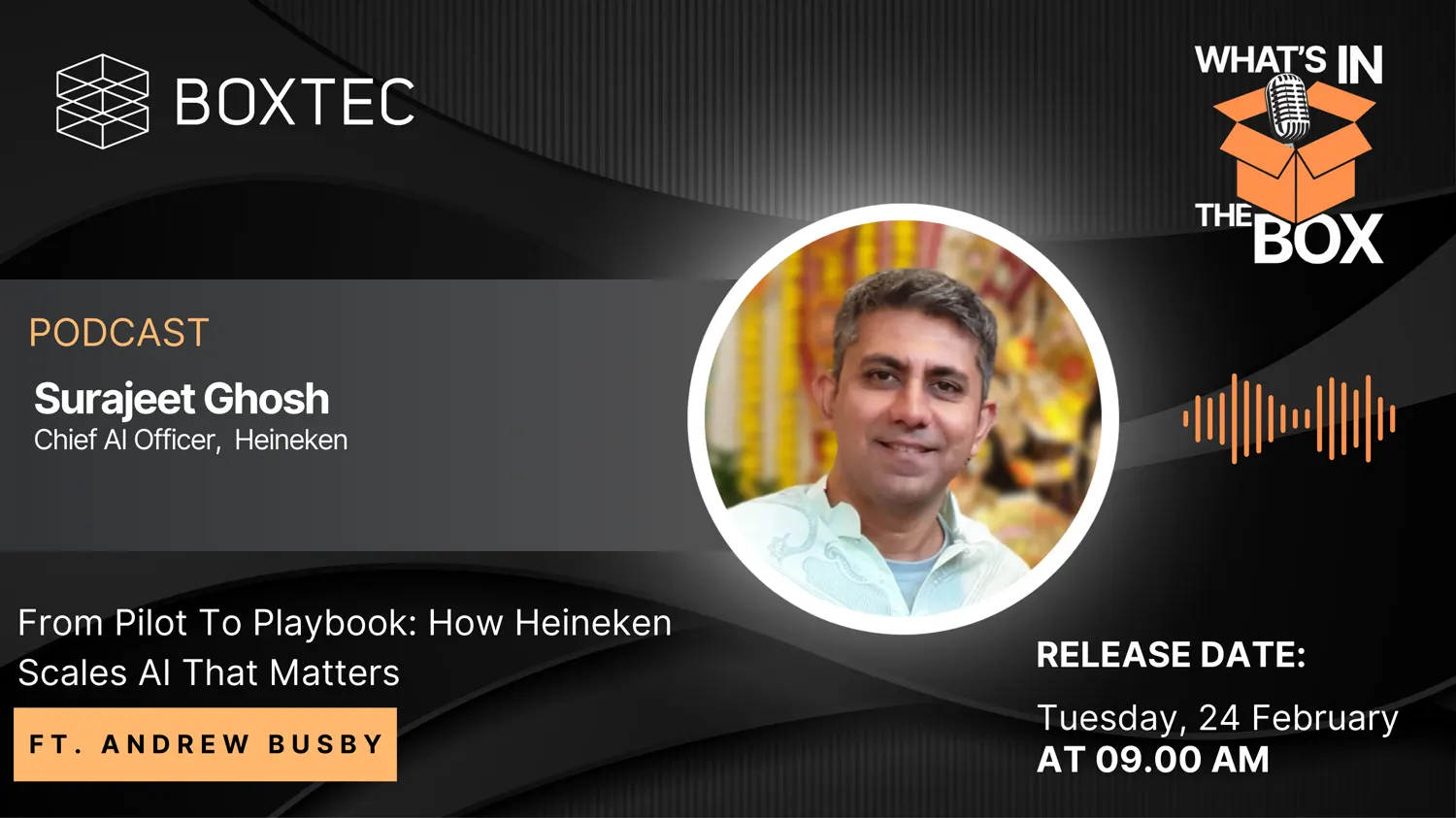 Surajeet Ghosh - From Pilot to Playbook: How Heineken Scales AI That Matters.