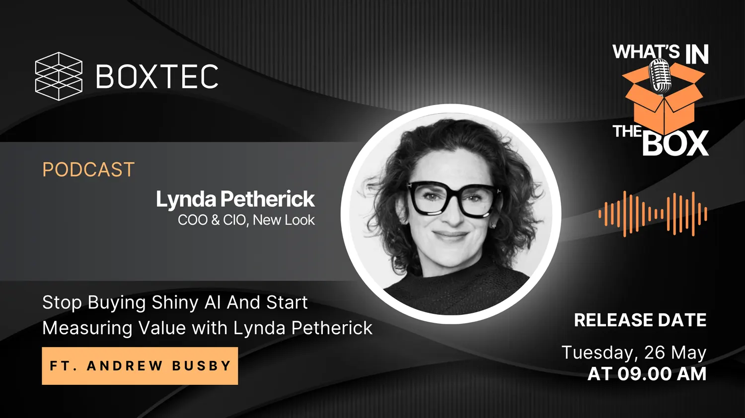 Stop Buying Shiny AI and Start Measuring Value - Podcast with Lynda Petherick, New Look.