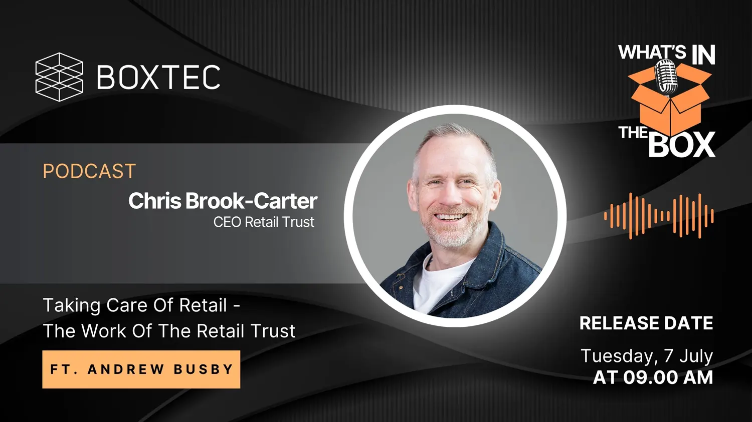 Podcast: Taking Care of Retail - The Work of The Retail Trust with Chris Brook-Carter