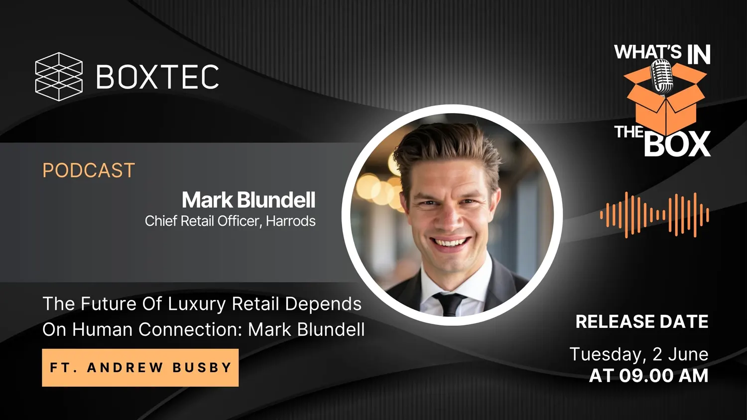The Future of Luxury Retail Depends On Human Connection - Podcast with Mark Blundell of Harrods